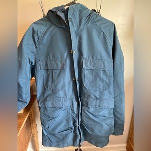 LL Bean Vintage Baxter State Fall Parka Men’s Small Blue